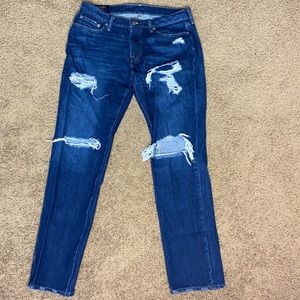 Abercrombie & Fitch mens rustin athletic slim